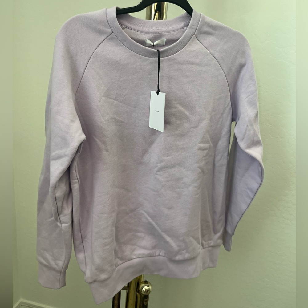 Italic Lavender Crewneck Sweatshirt